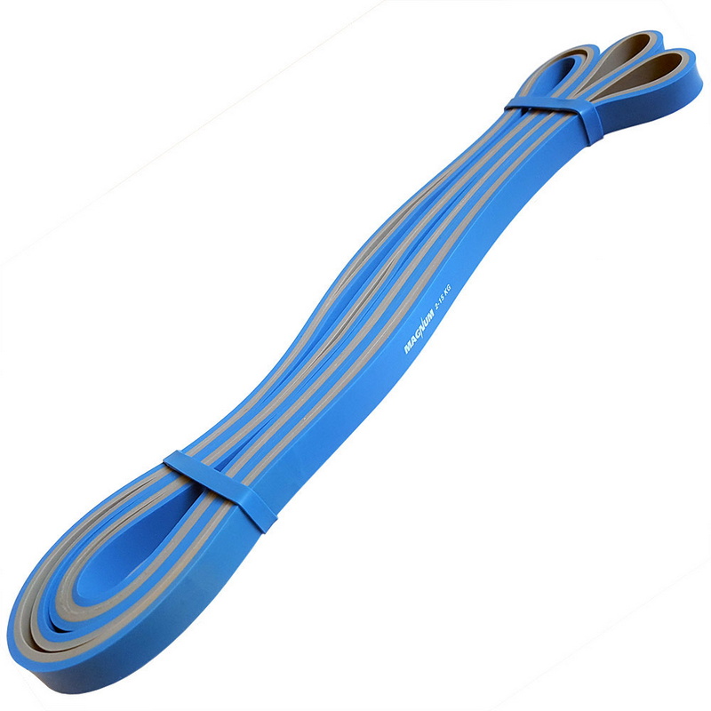 Эспандер-резиновая петля Magnum 10mm (серо-синий) MRB200-10 800_800