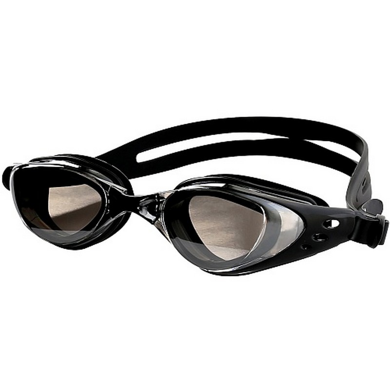 Очки для плавания Larsen R-G6801М черные 800_800