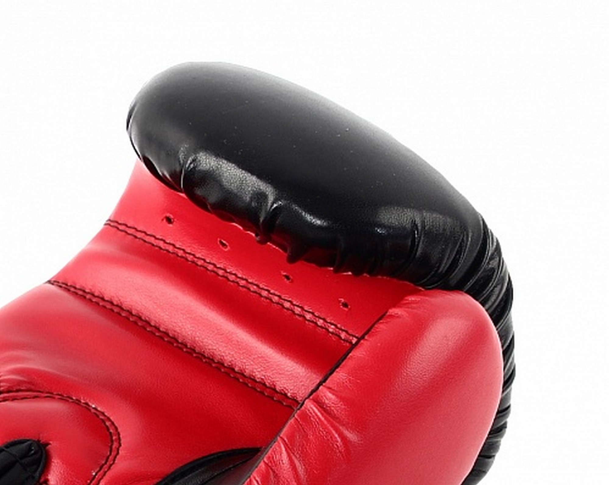 Перчатки боксерские (иск.кожа) 8ун Jabb JE-4056/Eu 56 черный\красный 2000_1592