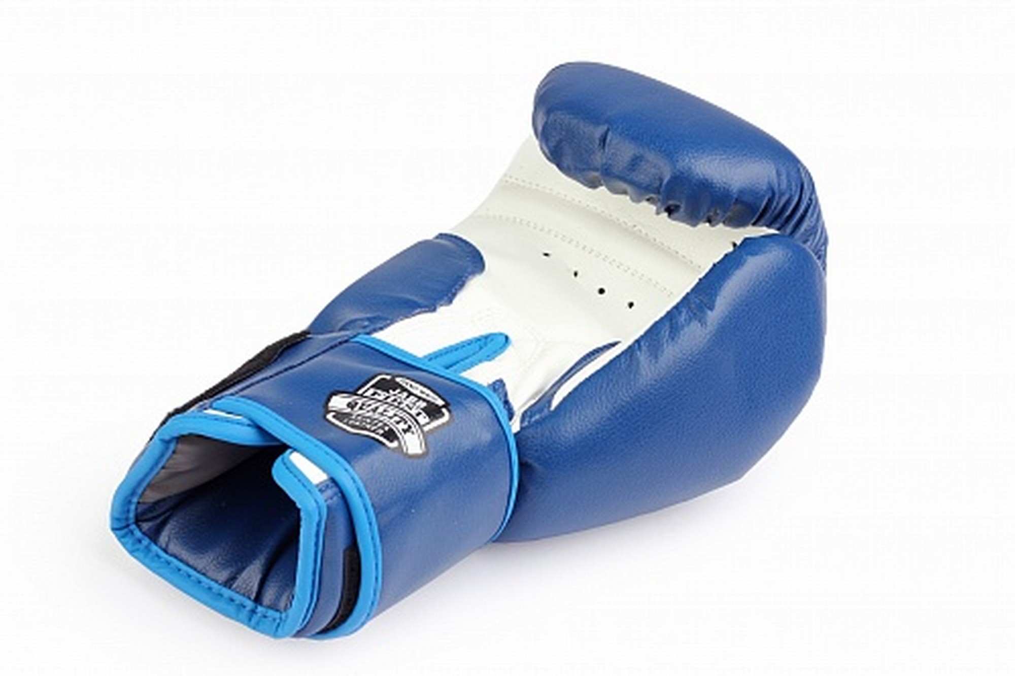 Перчатки боксерские (иск.кожа) 12ун Jabb JE-4068/Basic Star синий 2000_1332