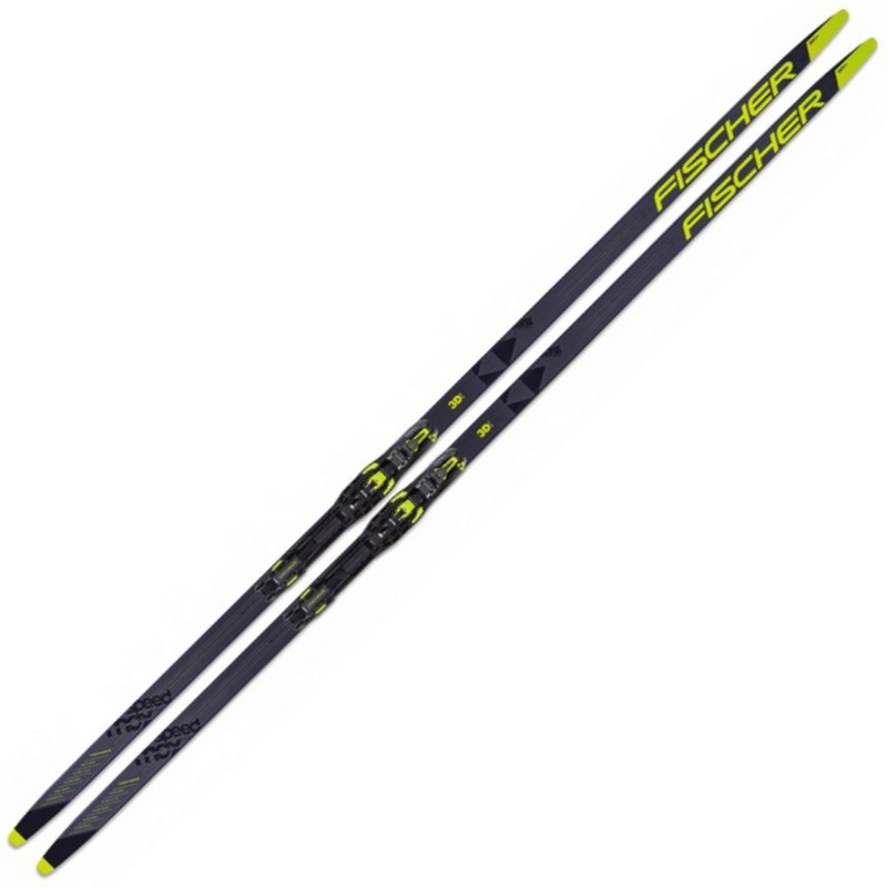 Лыжи беговые Fischer Speedmax 3D CL Zero + Medium IFP N09319 черный\желтый 800_800