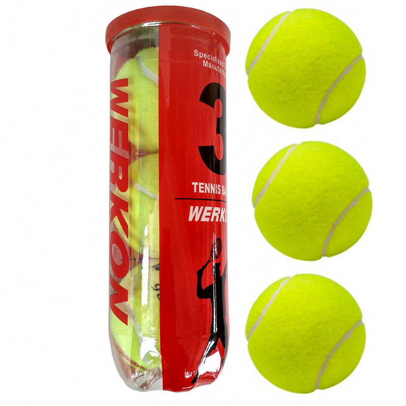 Мячи для большого тенниса Sportex 3 штуки (в тубе) C33249 800_800