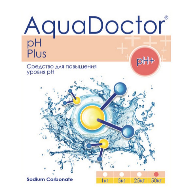 PH Плюс, гранулы для повышения уровня pH воды AquaDoctor 50кг ведро AQ2738 800_800