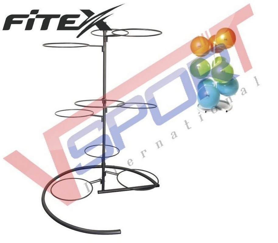 Стойка для гимнастических мячей на 9 мячей Fitex Pro FTX-6404 914_800