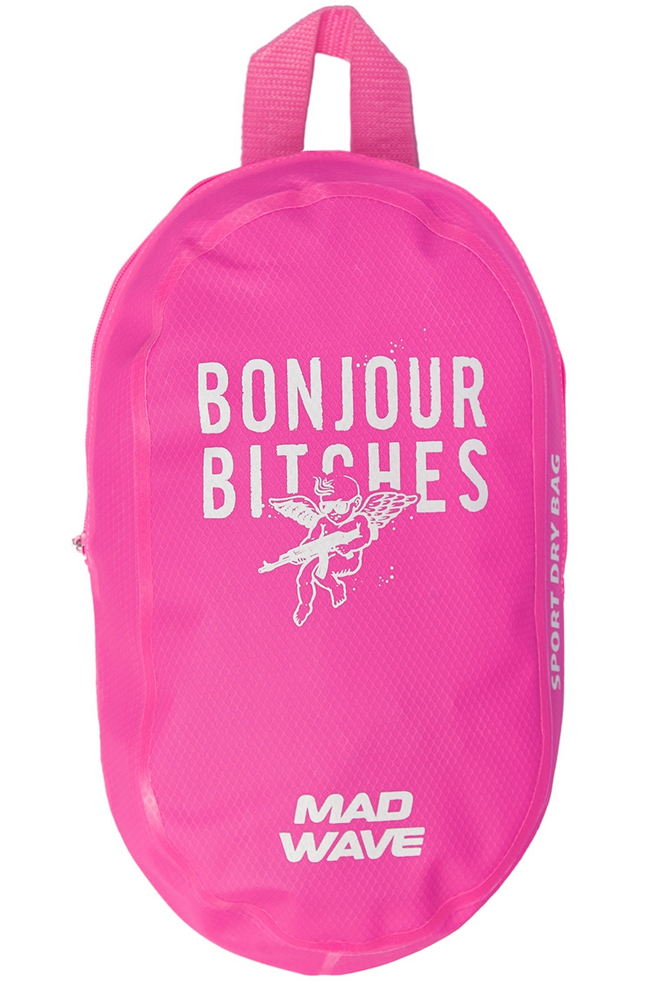 Сумка MadWave Wet bag Bonjour bitches M1129 09 1 11W Розовый 1333_2000