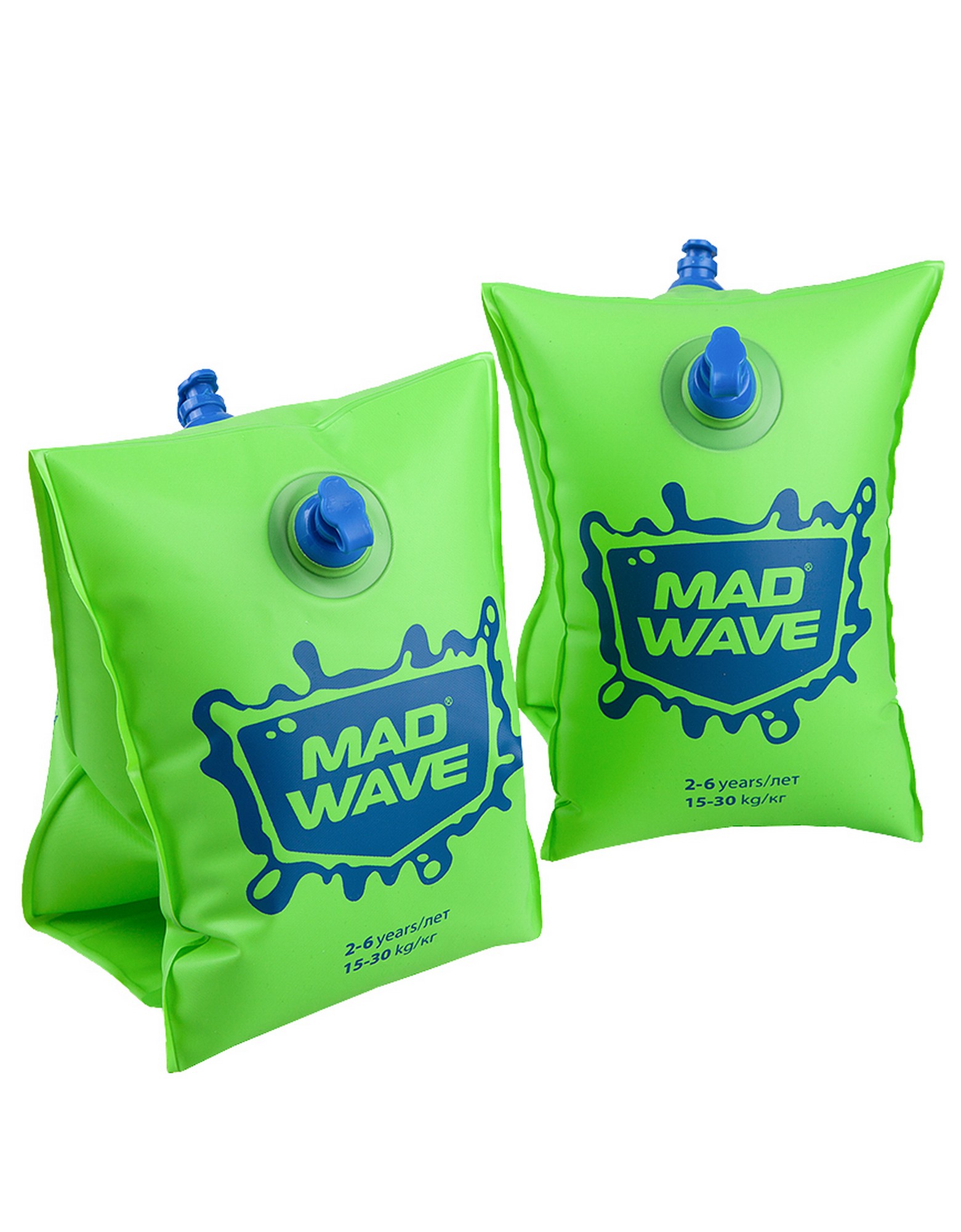 Нарукавники Mad Wave Mad Wave M0756 03 3 10W зеленый 1561_2000