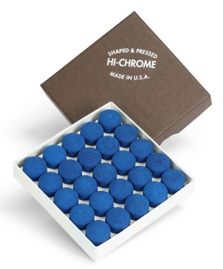Коробка наклеек для кия Tweeten Hi Chrome 9 мм (50 шт) 45.025.09.0-50 323_389
