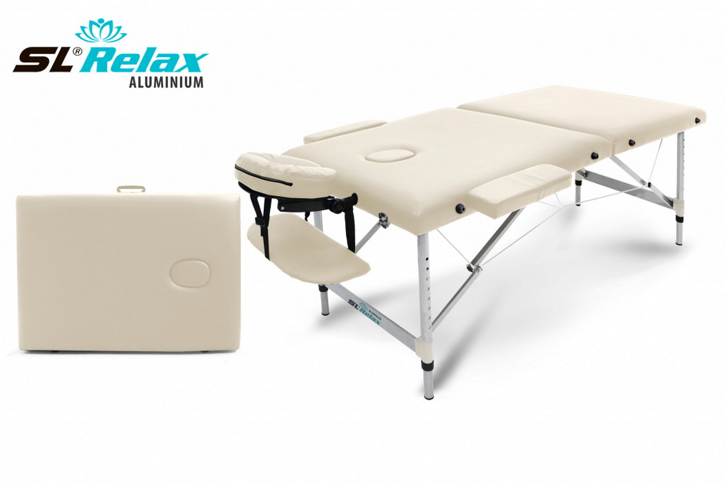 Массажный стол SL Relax Aluminium (beige) Бежевый BM2723-2 1051_700