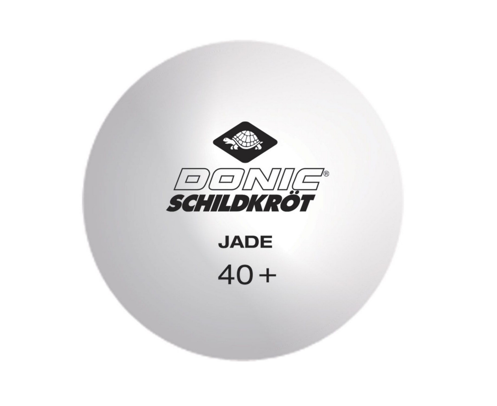 Мячики для настольного тенниса Donic Jade 40+, 6 штук 618371 белый 2000_1636