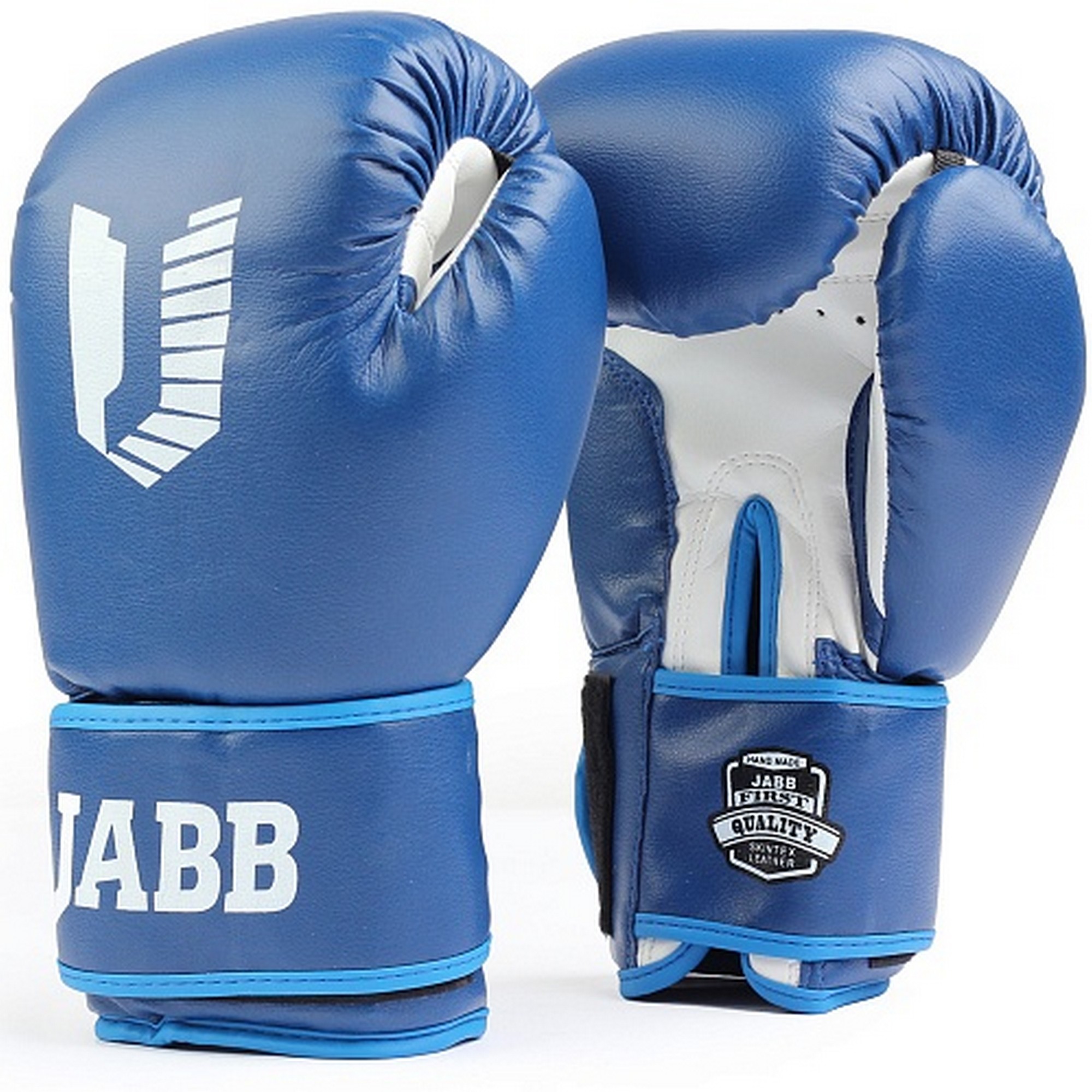 Перчатки боксерские (иск.кожа) 12ун Jabb JE-4068/Basic Star синий 2000_2000