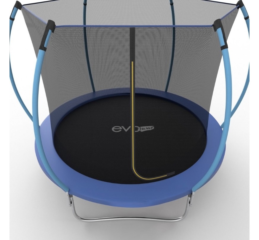 Батут с внутренней сеткой Evo Jump Lite 8ft (Blue) 874_810