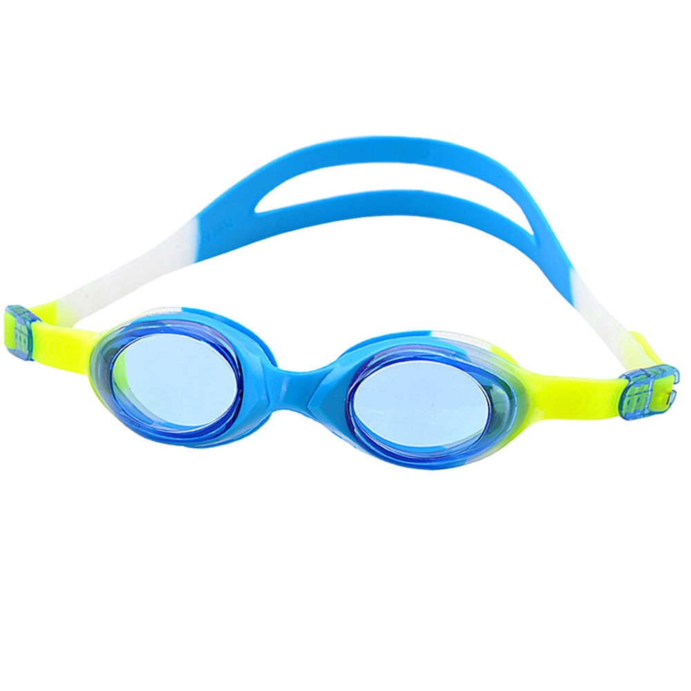 Очки для плавания детские Larsen S-KJ04 blue/yellow 1000_1000