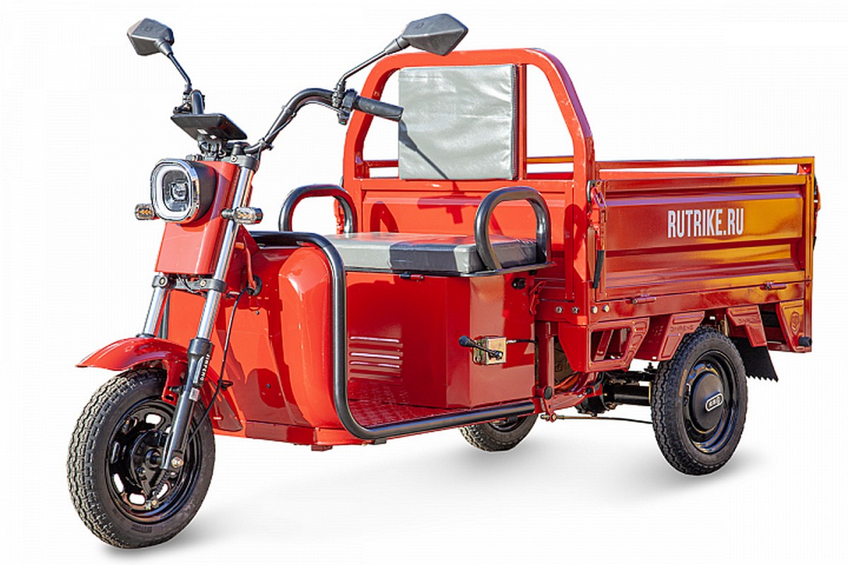 Грузовой электротрицикл RuTrike Амулет 1100 60V650W 024450-2741 серый 1200_800