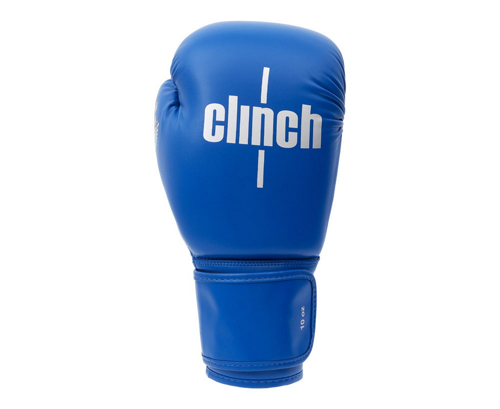 Боксерские перчатки Clinch Olimp синие C111 12 oz 978_800