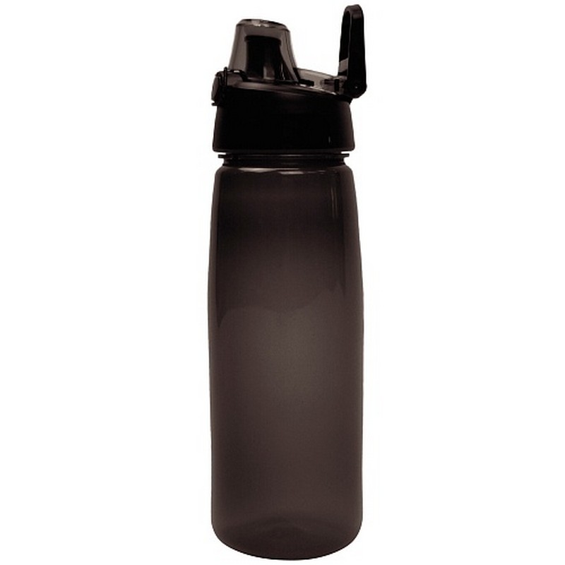 Бутылка для воды Bool-Bool с автоматической кнопкой, 750 ml, черный 800_800