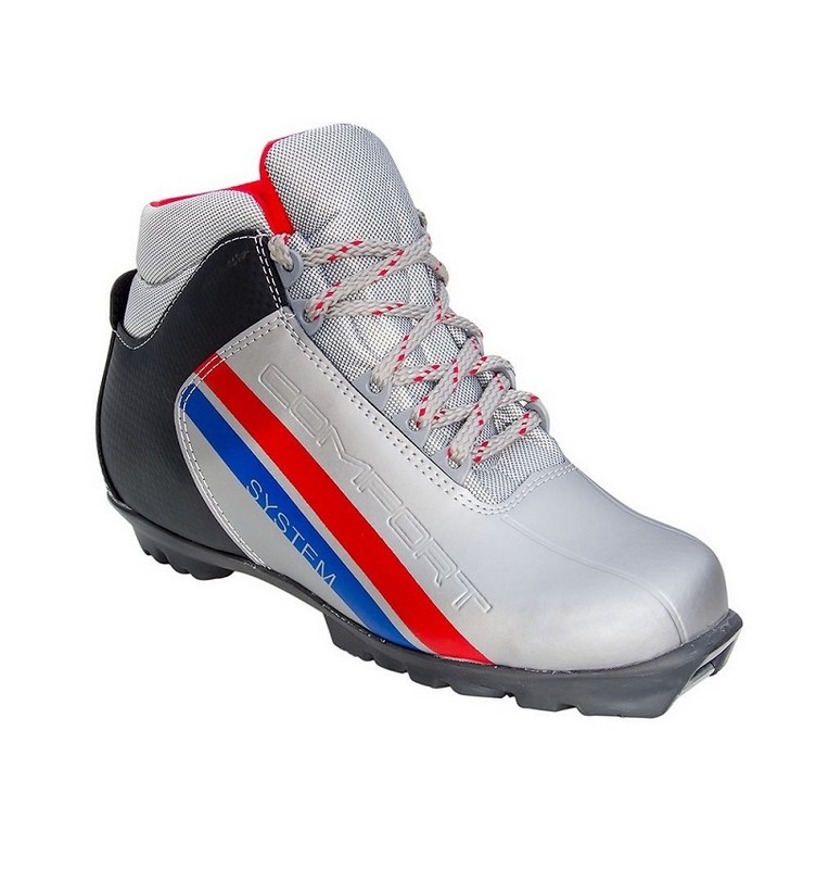 Лыжные ботинки NNN Marax MXN-Comfort серый - черный 752_800