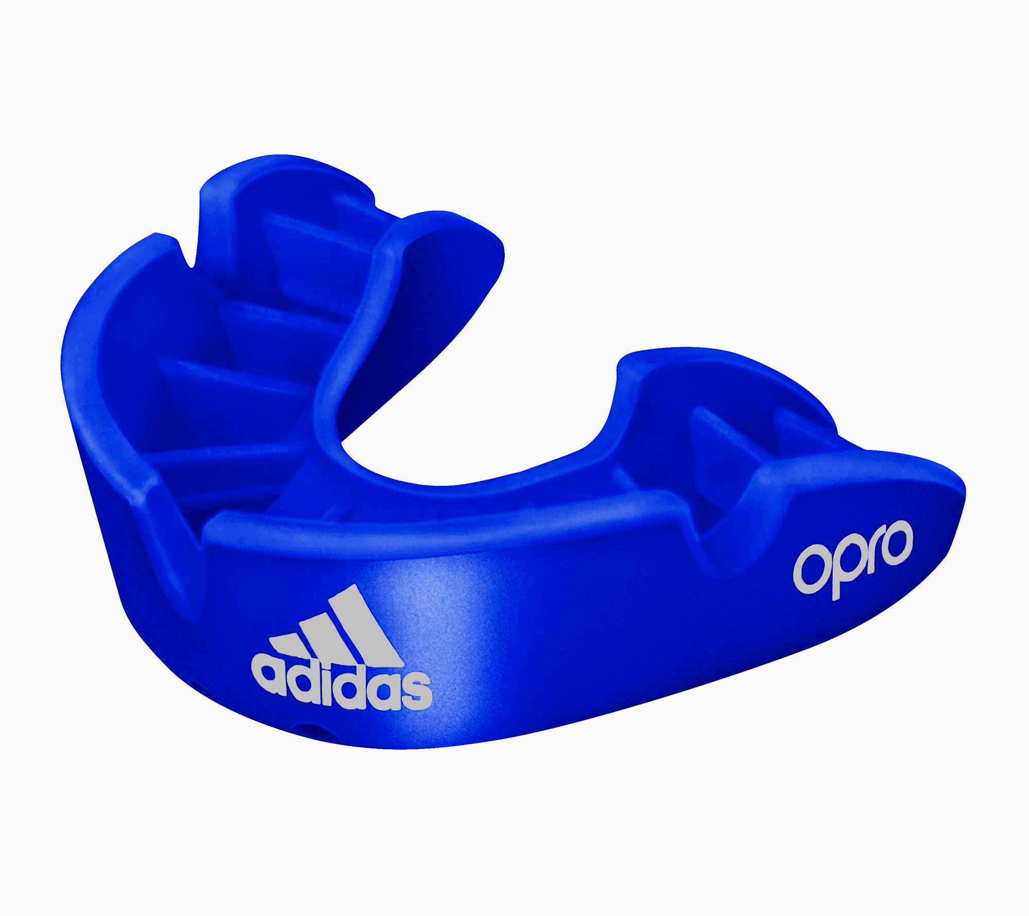 Капа одночелюстная Adidas adiBP31 Opro Bronze Gen4 Self-Fit Mouthguard синяя 2000_1781