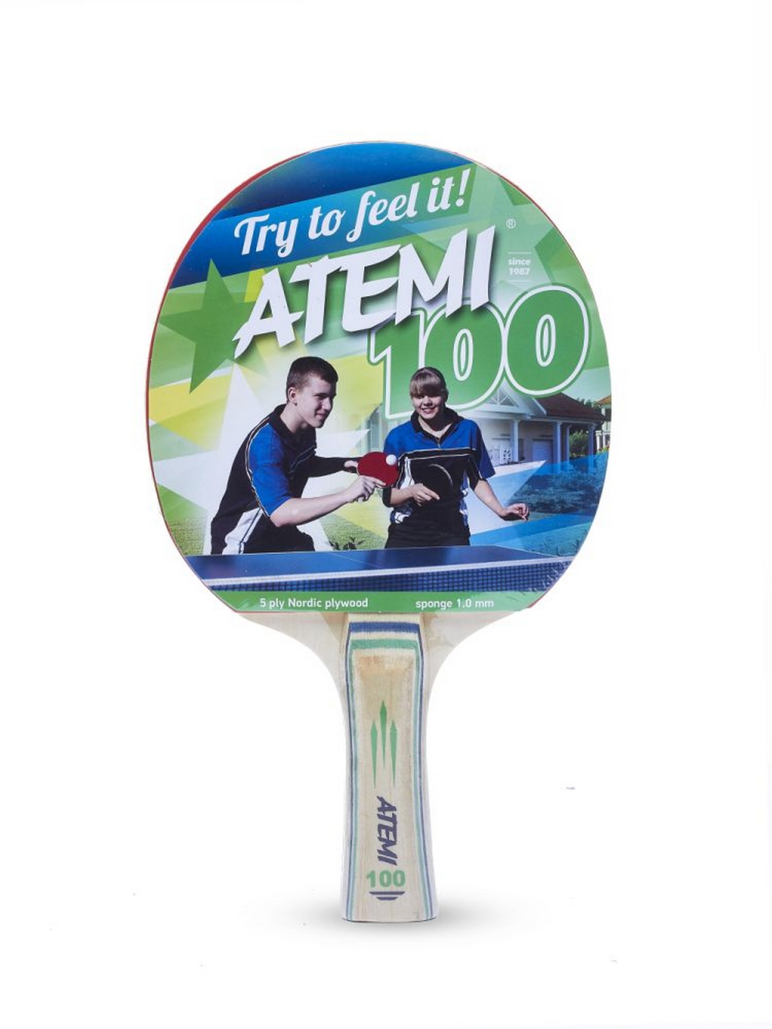 Ракетка для настольного тенниса Atemi 100 CV 1500_2000