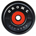 Диск обрезиненный Grome Fitness WP-080 25кг 120_120