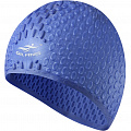 Шапочка для плавания силиконовая Bubble Cap (синяя) Sportex E41538 120_120