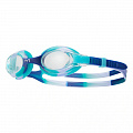 Очки для плавания детские TYR Swimple Tie Dye Jr LGSWTD-509 прозрачные линзы, мультиколор оправа 120_120