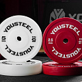 Диск технический 5кг, пластиковый, D450мм, белый YouSteel 120_120