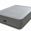 Надувная кровать Intex Comfort-Plush 152х203х46см, встроенный насос 220V 64414 120_120
