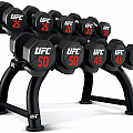 Premium сет из уретановых гантелей 32 - 40 kg UFC (32, 34, 36, 38, 40) 5 пар, 360 kg UFC-DBPU-8303 120_120