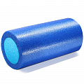 Ролик для йоги полнотелый 2-х цветный (синий/голубой) 31х15см Sportex PEF100-31-X 120_120