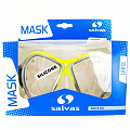Маска для плавания Salvas Phoenix Mask CA520S2GYSTH серебристый\желтый 120_120