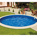 Морозоустойчивый бассейн Ibiza круглый глубина 1,2 м диаметр 4 м, голубой 120_120
