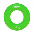 Эспандер кистевой Core Star Fit ES-404 "Кольцо", d8,8 см, 20 кг, силикогель, зеленый 120_120