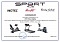 Сертификат на товар Набор хромированных гантелей Aerofit 1-10 кг - 10 пар AFCD1-10 (AFCD124)